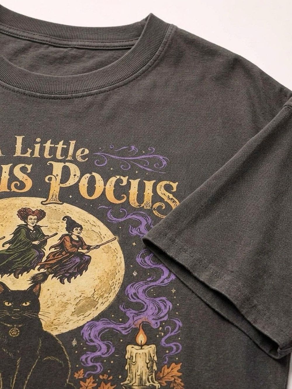 A Little Hocus Pocus Graphic Tee - Black - Picture 2 of 2